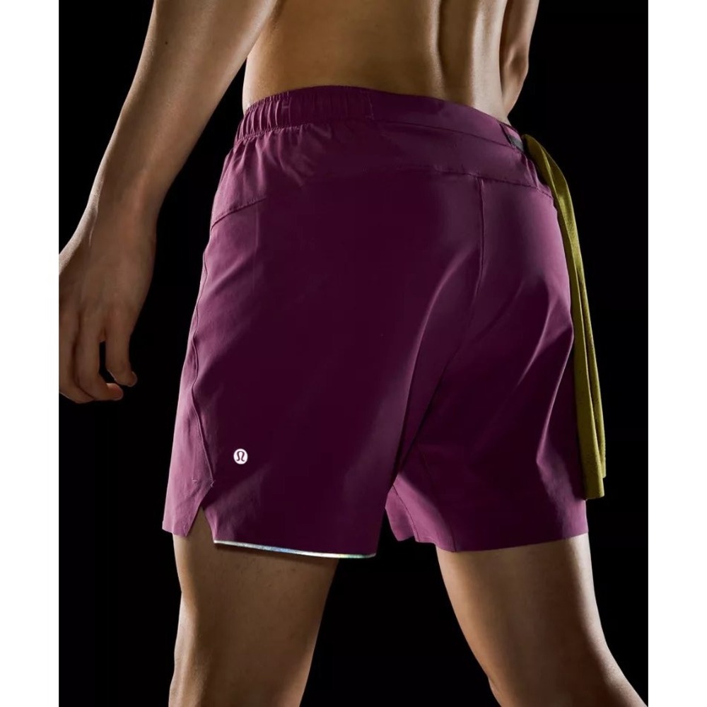 Lululemon Surge Short 6" Lined Purple Medium